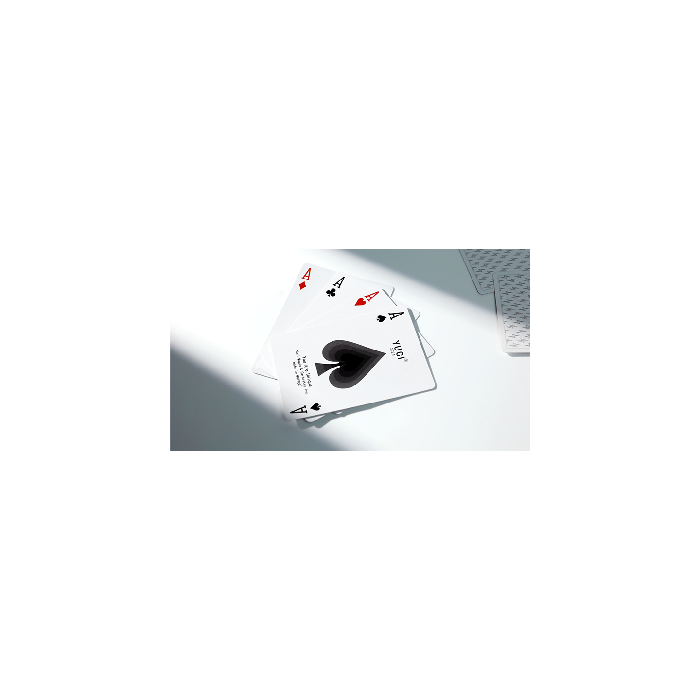 Yuci Tiny Wizard Black Playing Cards by TCC