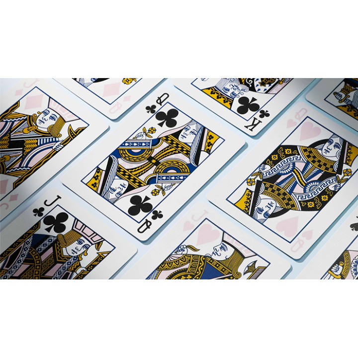 Yuci Morandi Blue 5th Playing Cards by TCC