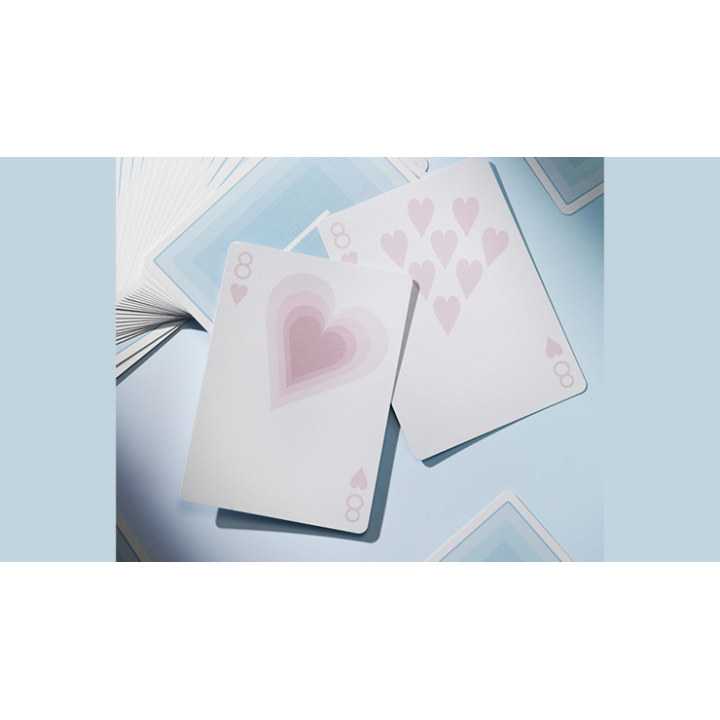 Yuci Morandi Blue 5th Playing Cards by TCC
