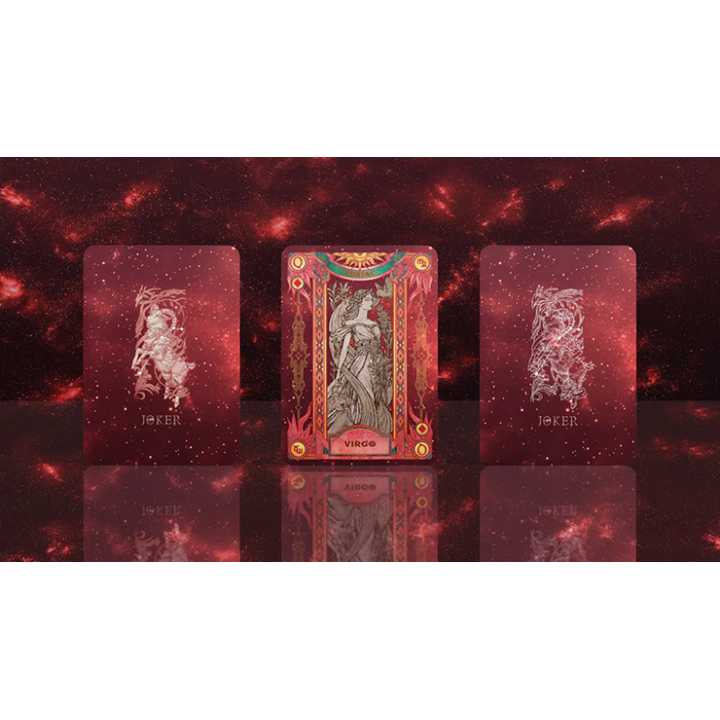 Zodiac (Aries) Luminous Edition Playing Cards by TCC