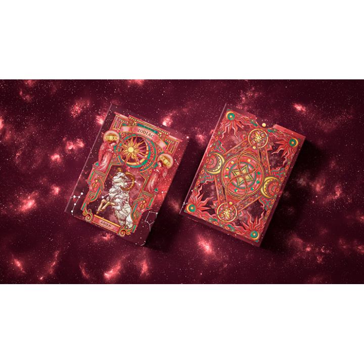 Zodiac (Aries) Luminous Edition Playing Cards by TCC