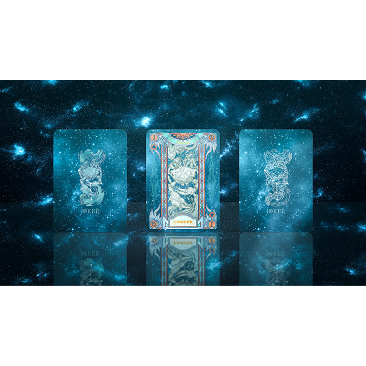 Zodiac (Cancer) Luminous Edition Playing Cards by TCC