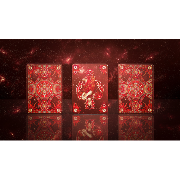 Zodiac (Leo) Luminous Edition Playing Cards by TCC