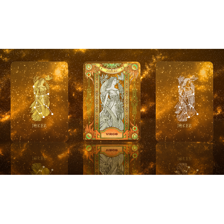 Zodiac (Virgo) Luminous Edition Playing Cards by TCC