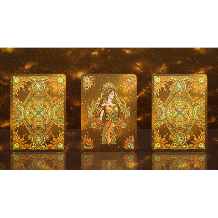 Zodiac (Virgo) Luminous Edition Playing Cards by TCC