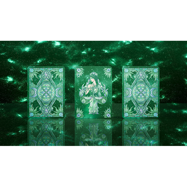 Zodiac (Libra) Luminous Edition Playing Cards by TCC