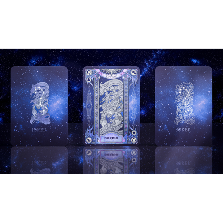 Zodiac (Scorpio) Luminous Edition Playing Cards by TCC