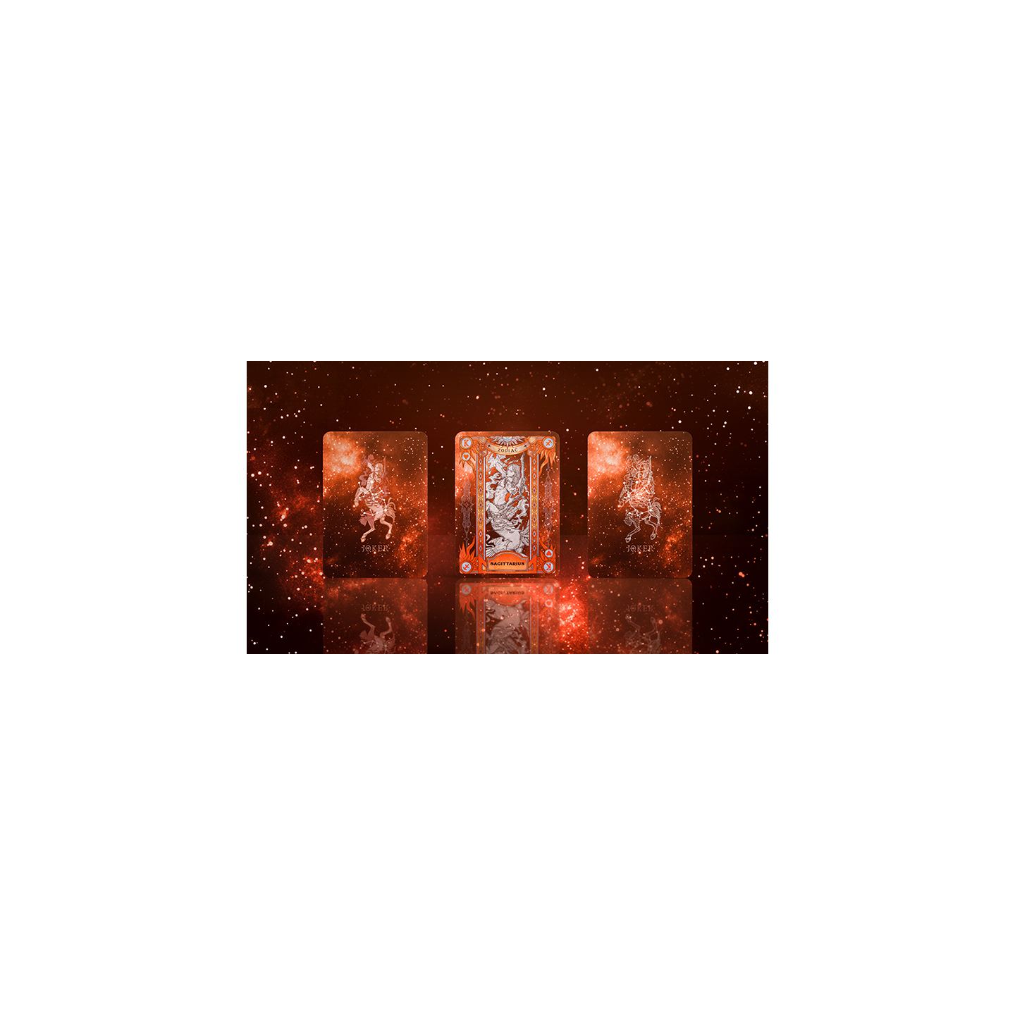 Zodiac (Sagittarius) Luminous Edition Playing Cards by TCC