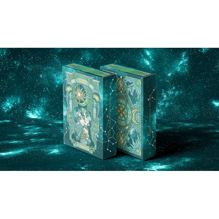 Zodiac (Aquarius) Luminous Edition Playing Cards by TCC