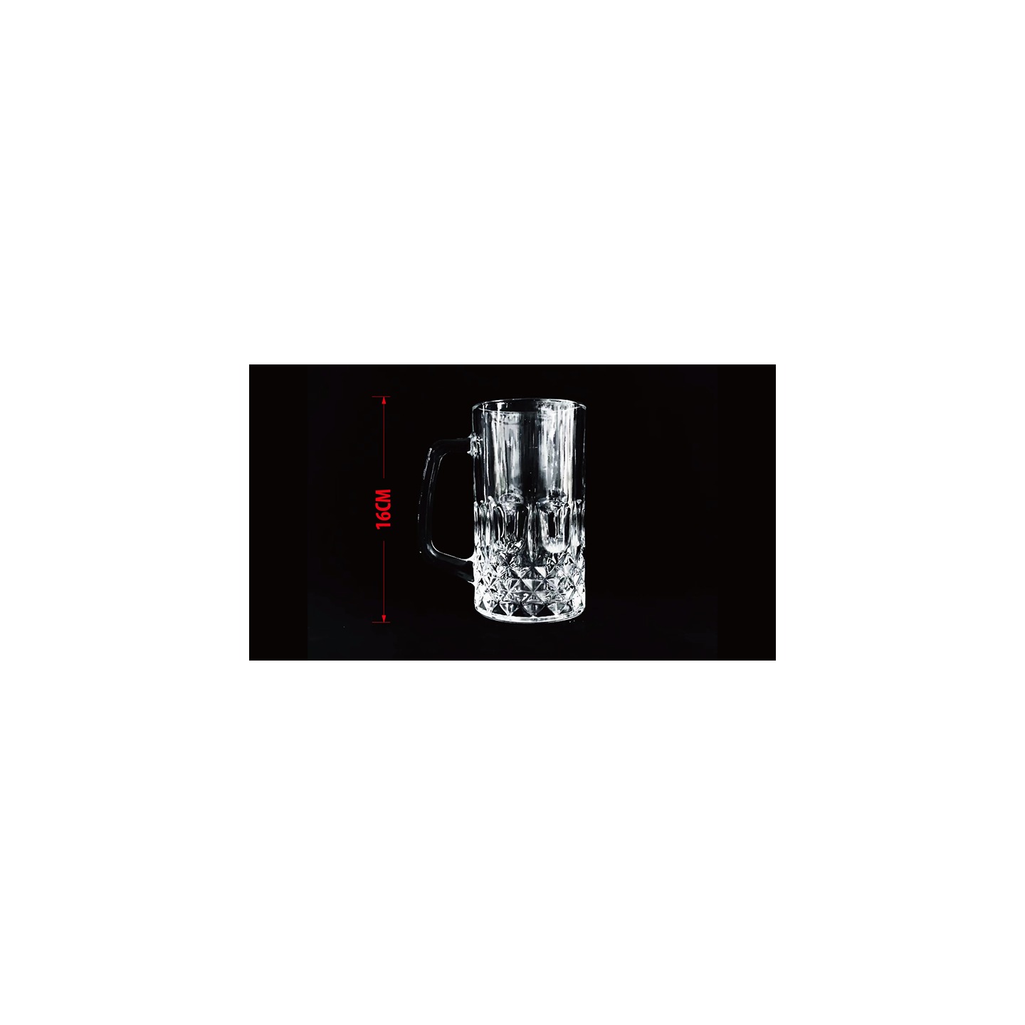 SELF EXPLODING BEER GLASS (16cm) by Wance