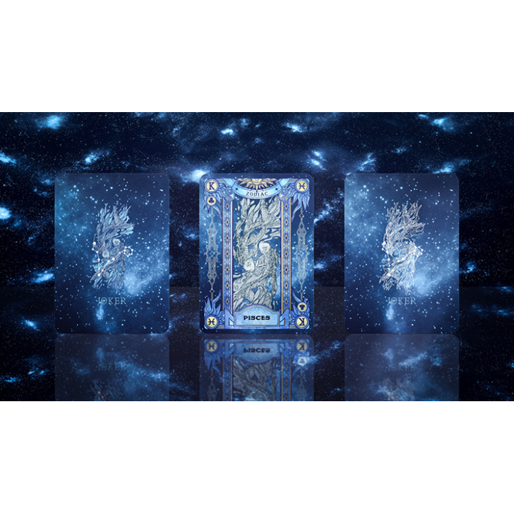 Zodiac (Pisces) Luminous Edition Playing Cards by TCC
