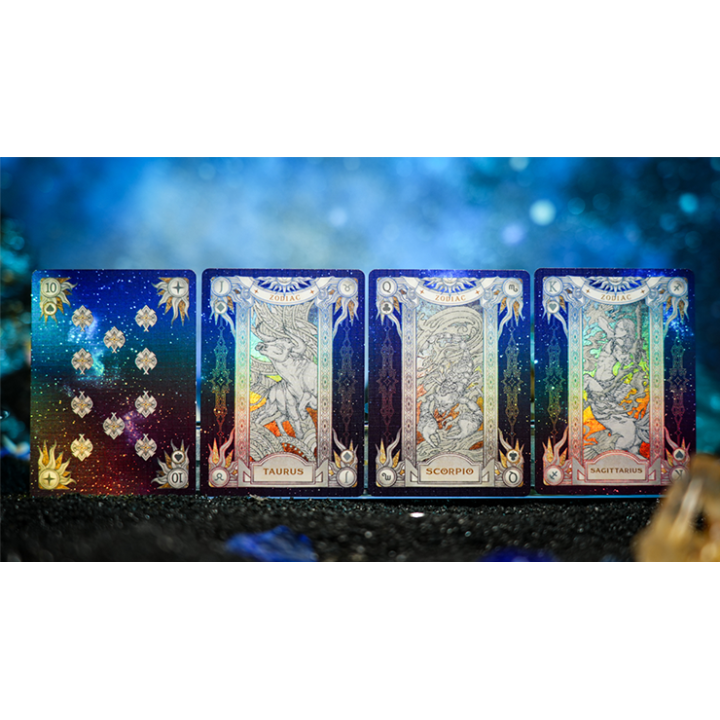 Zodiac (Astrology Chart) Luminous Edition Playing Cards by TCC