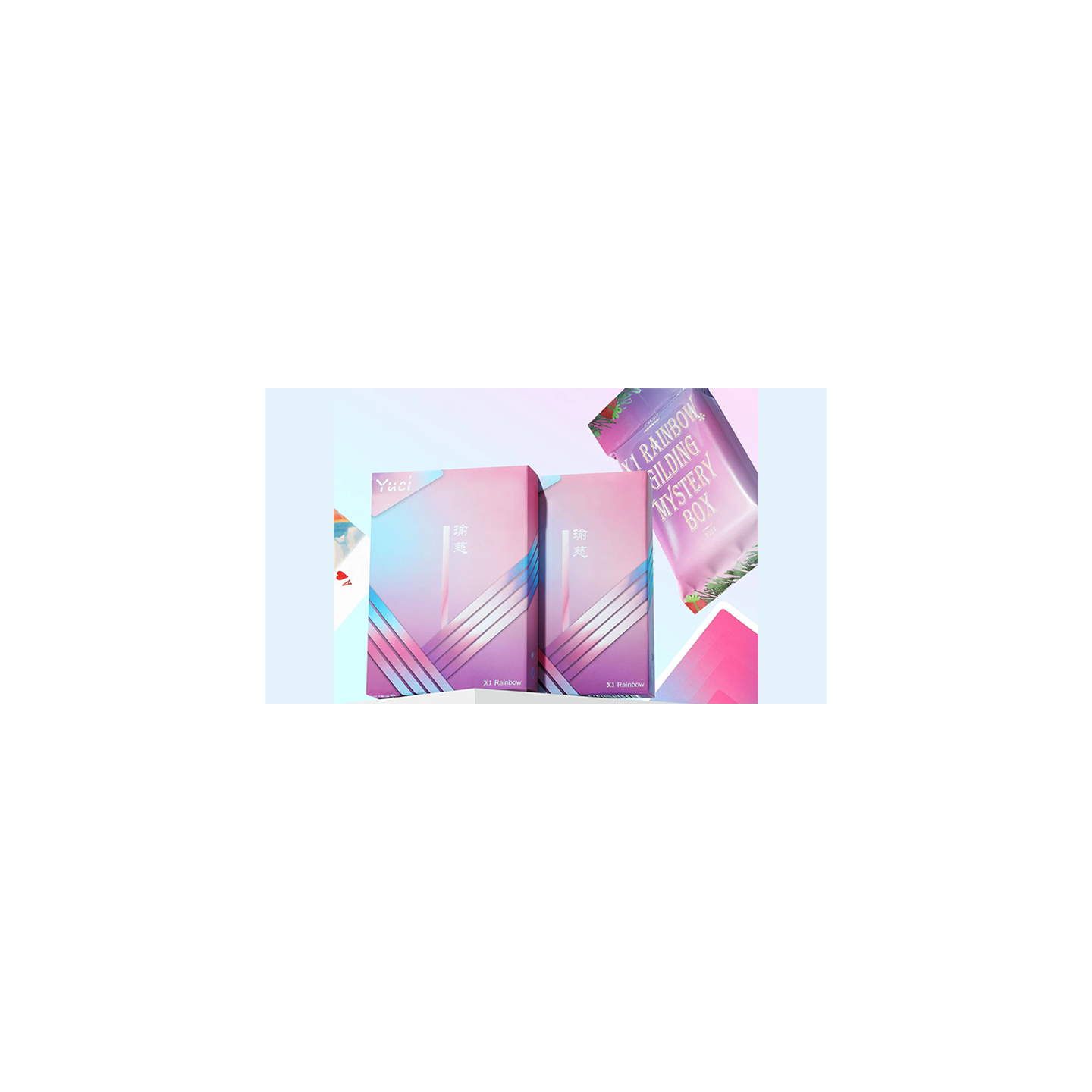 X1 Rainbow Gilding Mystery Box by YUCI