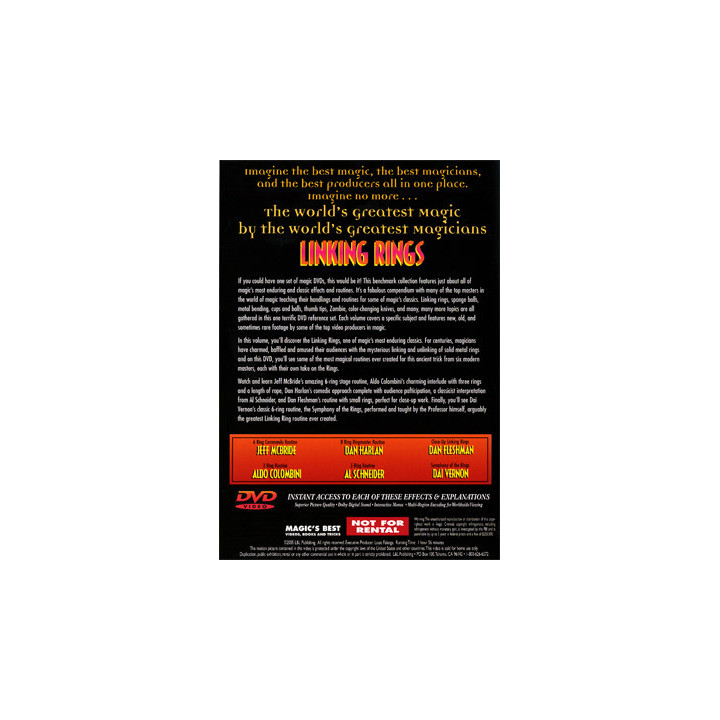 World's Greatest Magic: Linking Rings by L&L Publishing - DVD