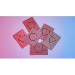ISYC RFID Wooden Symbol Slates(6 cards) by T-Tech