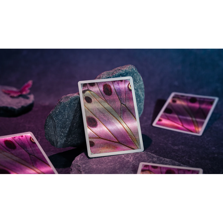 Morpho V2 (Pearl) Playing Cards by TCC Fashion