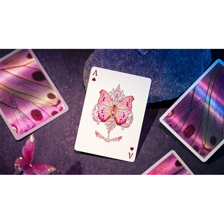 Morpho V2 (Pearl) Playing Cards by TCC Fashion