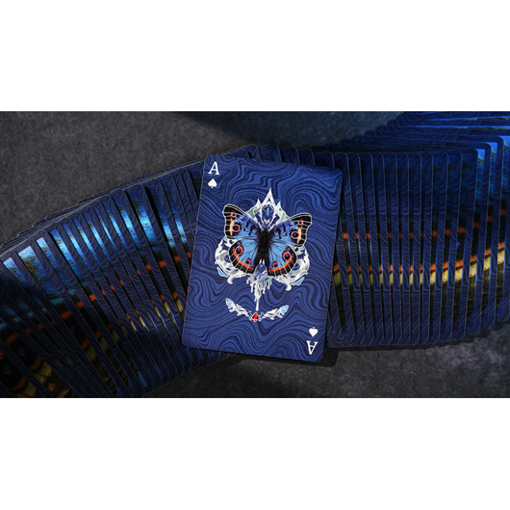Morpho V2 (Sapphire) Playing Cards by TCC Fashion
