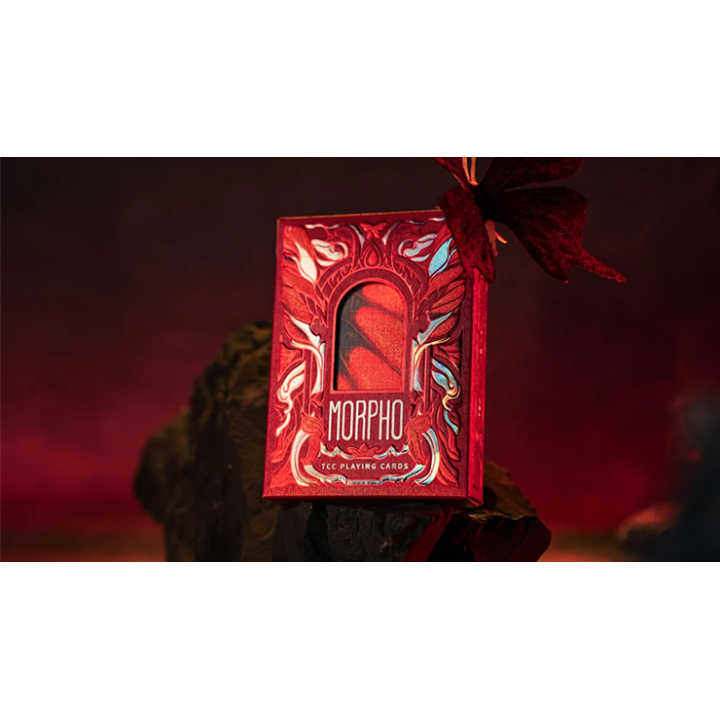 Morpho V2 (Carmine) Playing Cards by TCC Fashion