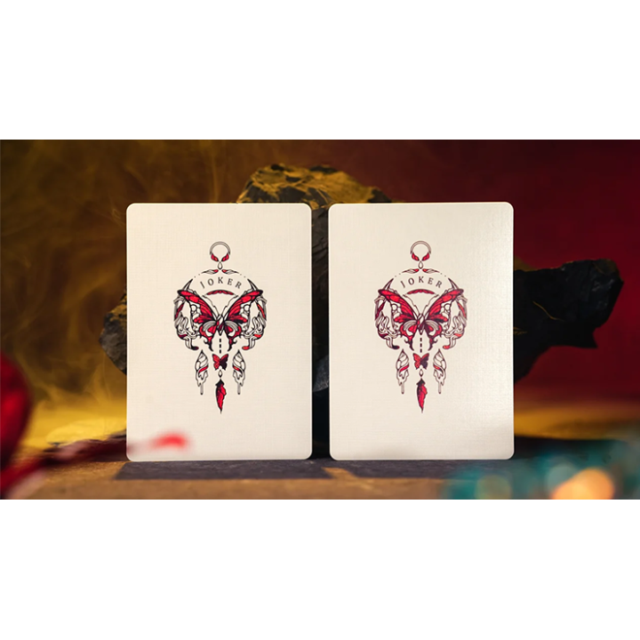 Morpho V2 (Carmine) Playing Cards by TCC Fashion