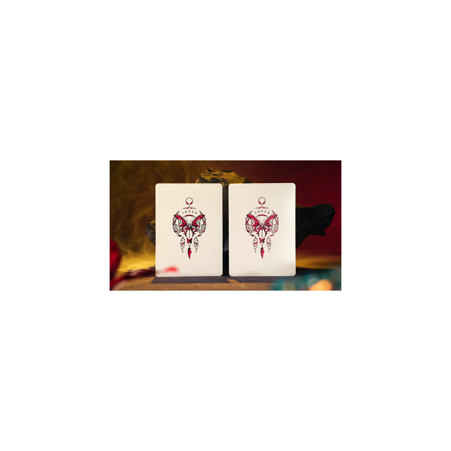 Morpho V2 (Carmine) Playing Cards by TCC Fashion