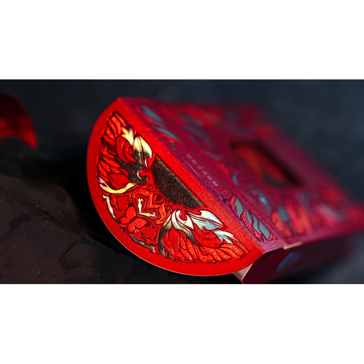 Morpho V2 (Carmine) Playing Cards by TCC Fashion