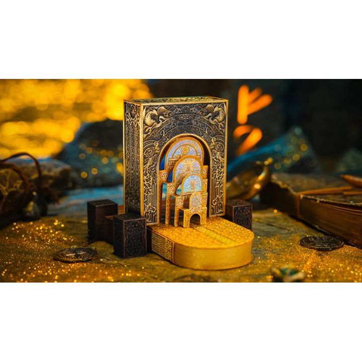 Portal Walnut Boxset Playing Cards by Ark Playing Cards