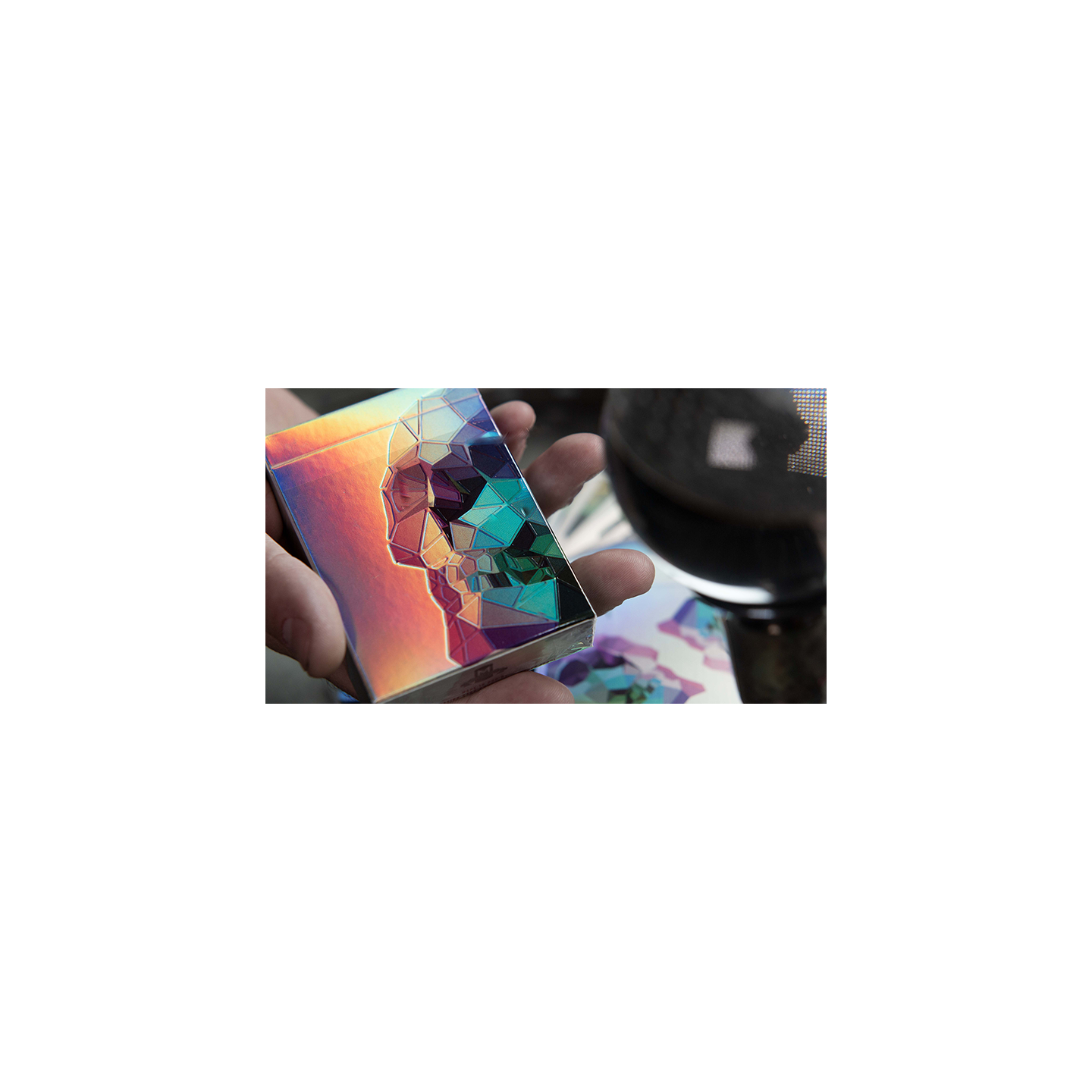 Memento Mori Holographic – limitované hrací karty