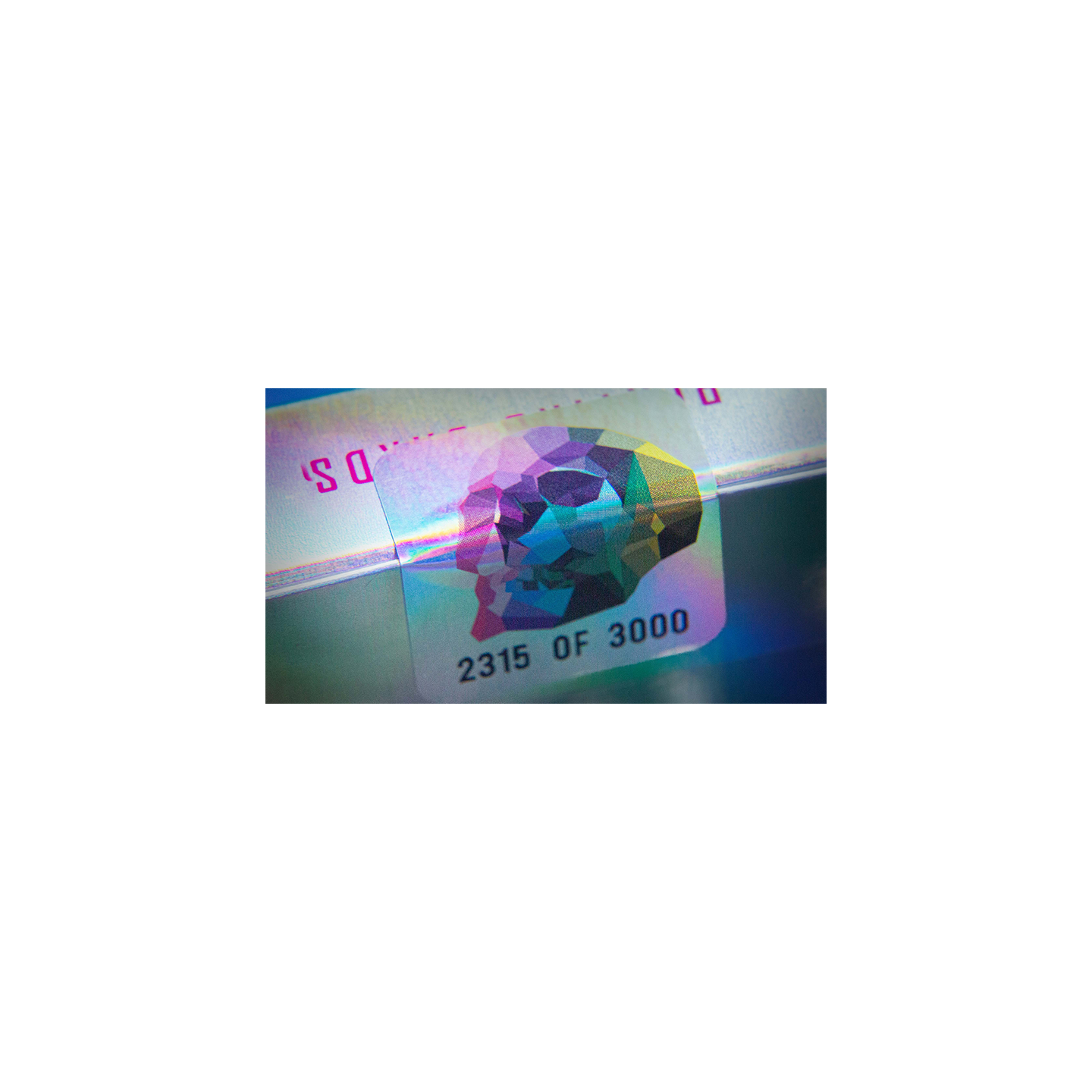 Memento Mori Holographic – limitované hrací karty