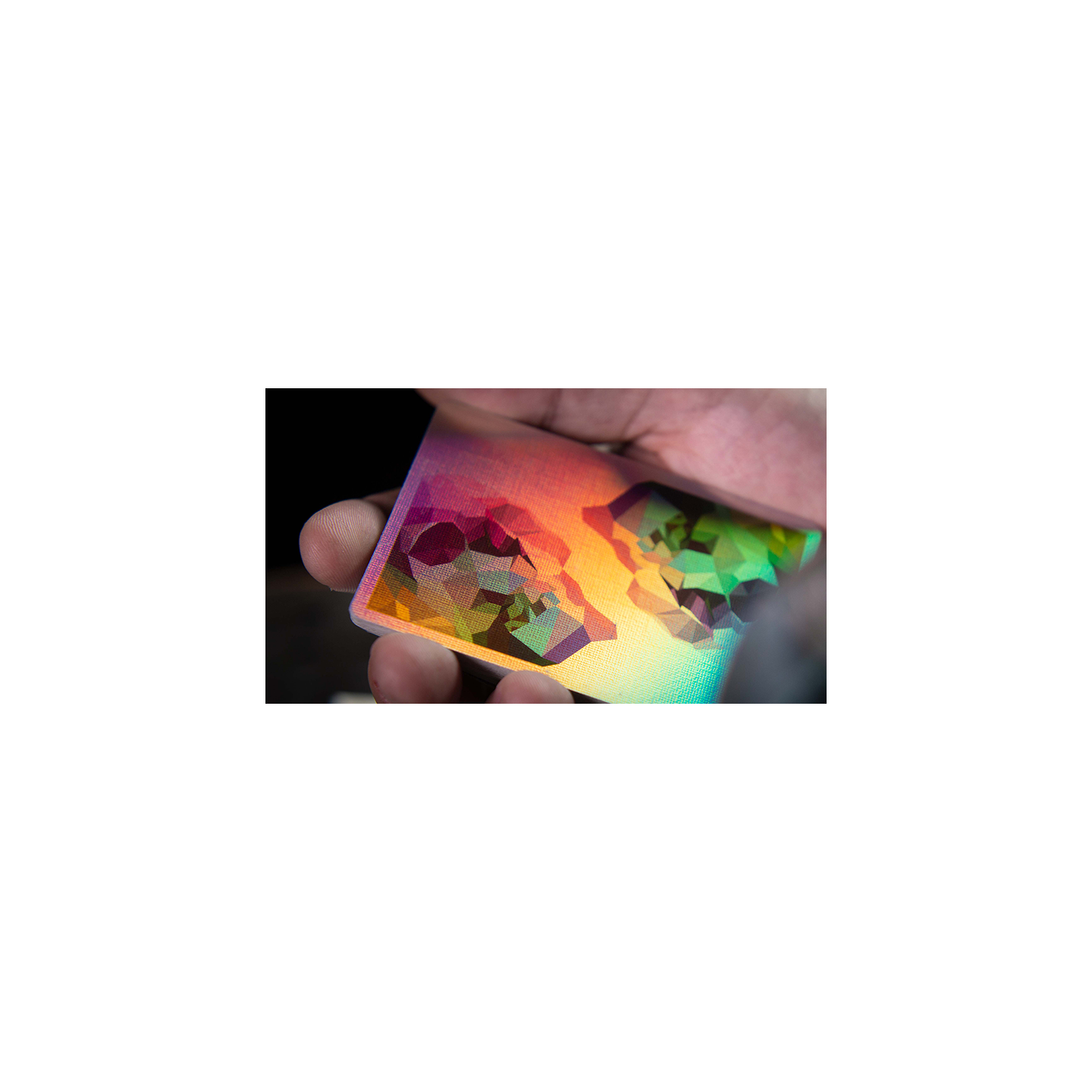 Limited Edition Memento Mori Holographic Playing Cards