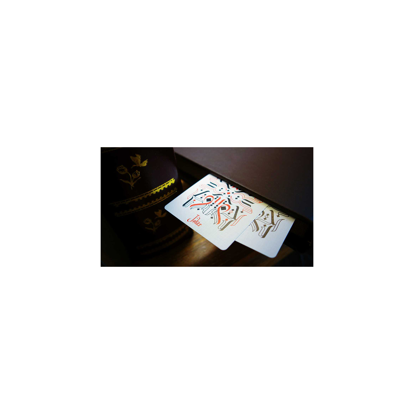 Cardistry x Calligraphy Golden Foil – Limited Playing Cards