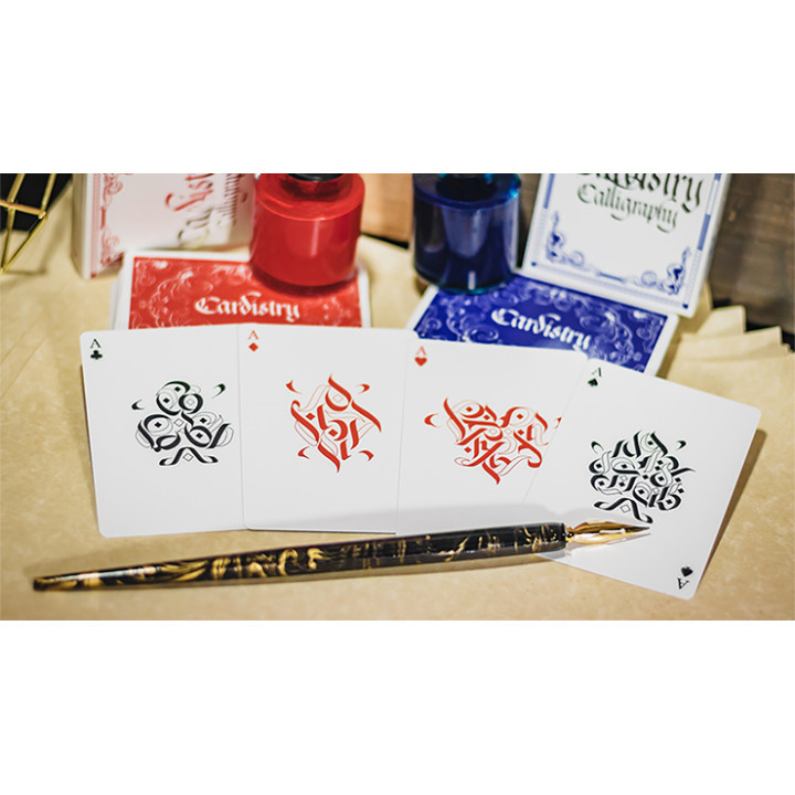 Cardistry x Calligraphy Golden Foil – limitierte Spielkarten