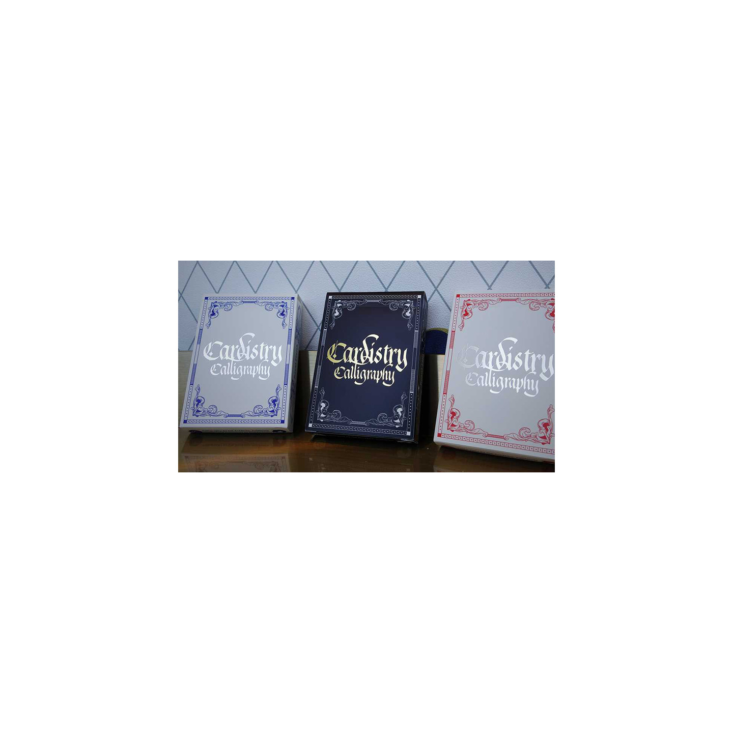 Cardistry x Calligraphy Golden Foil – Limited Playing Cards