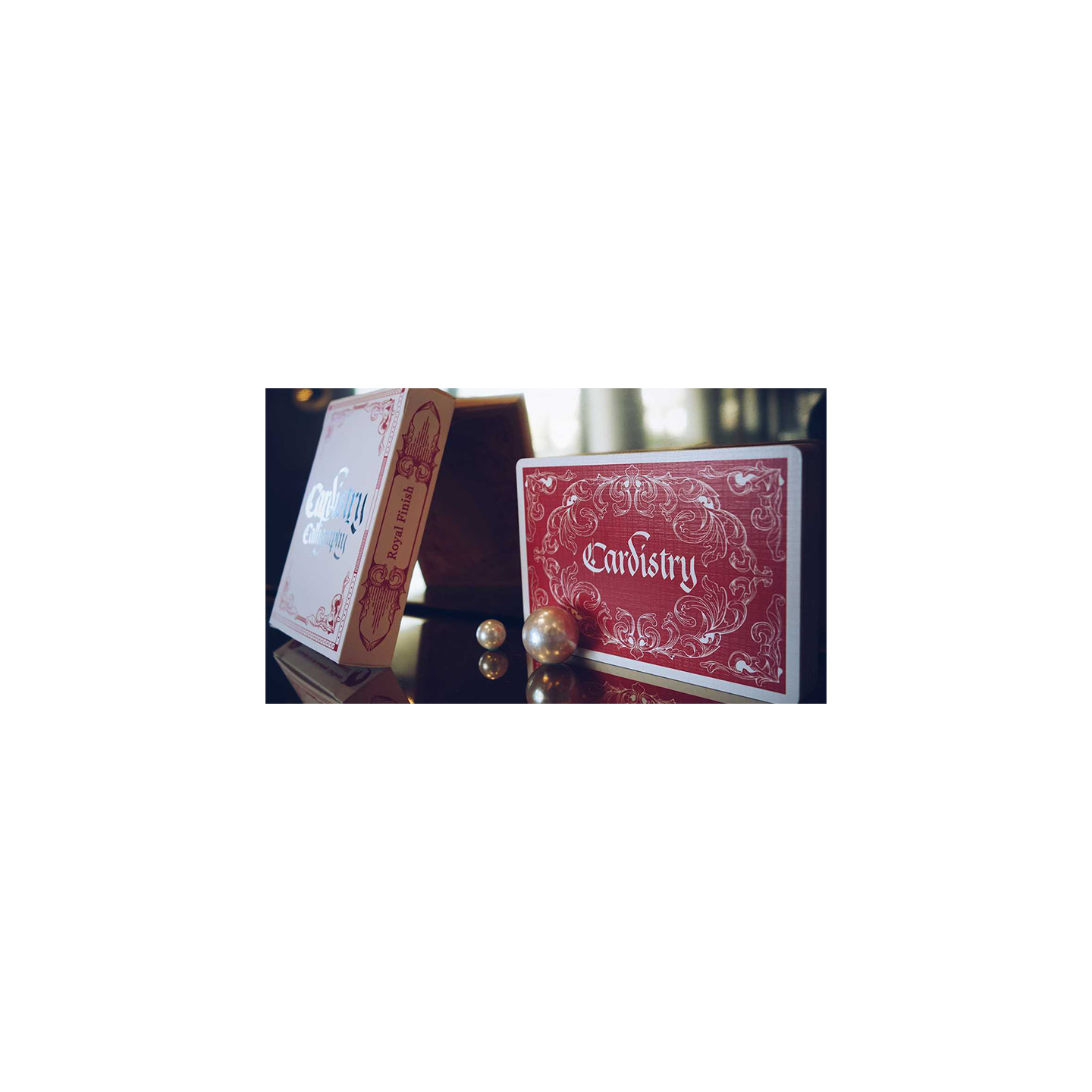 Cardistry Calligraphy Red – Limited Playing Cards