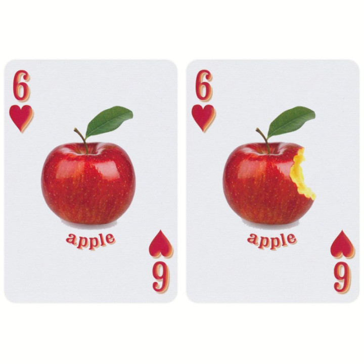 Bicycle Fruit Deck Rider Back