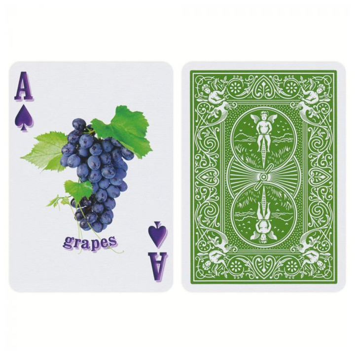 Bicycle Fruit Deck Rider Back