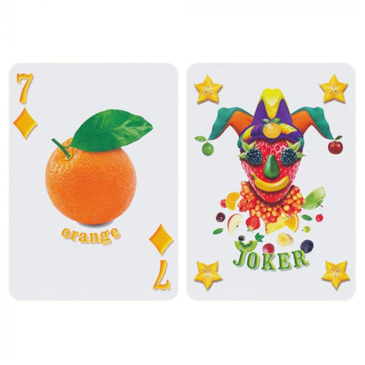 Bicycle Fruit Deck Rider Back
