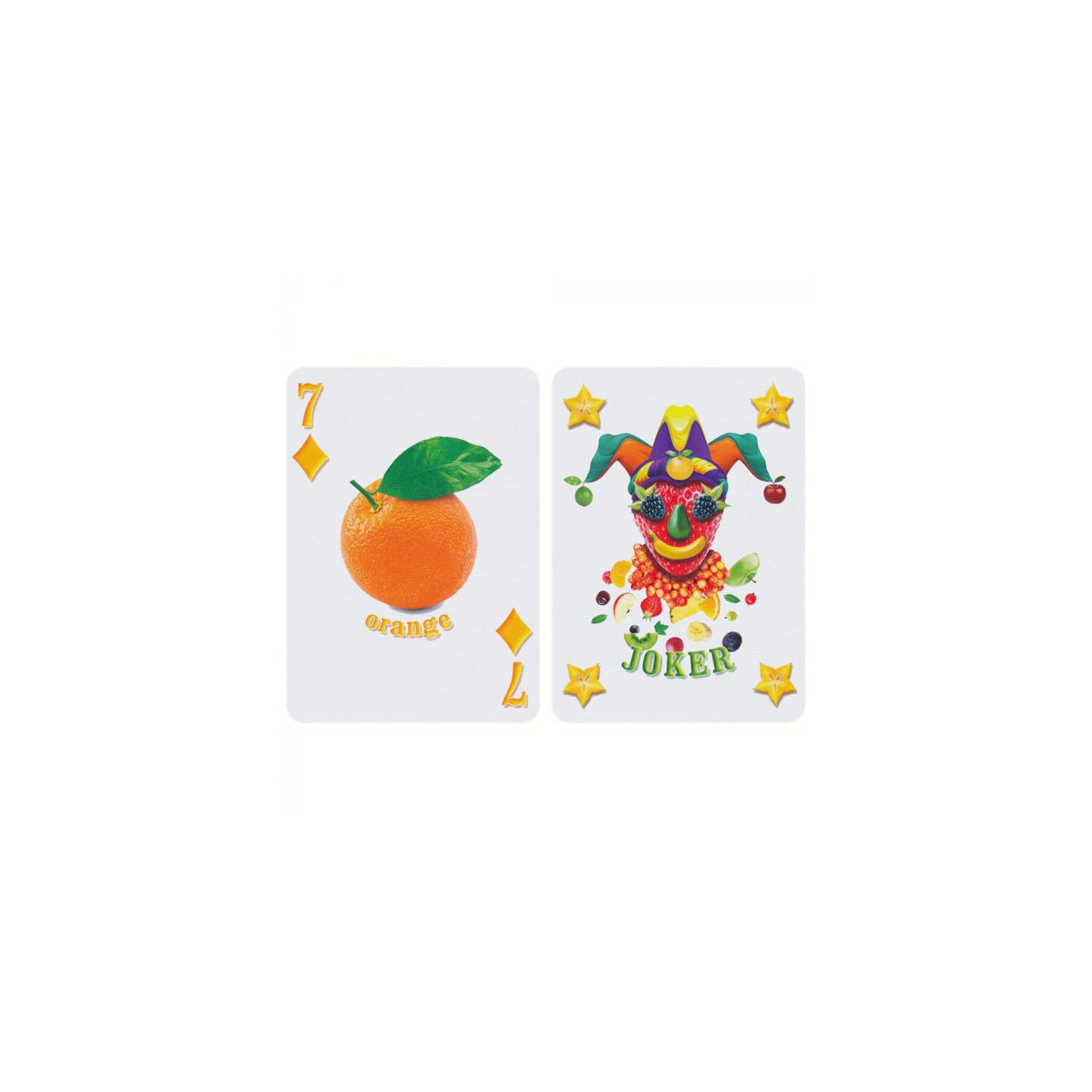 Bicycle Fruit Deck Rider Back