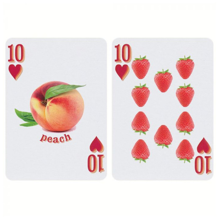 Bicycle Fruit Deck Rider Back