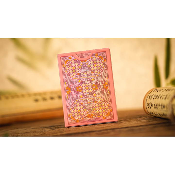 Ancient Relics Gem Playing Card by 52 Muse (Pink)