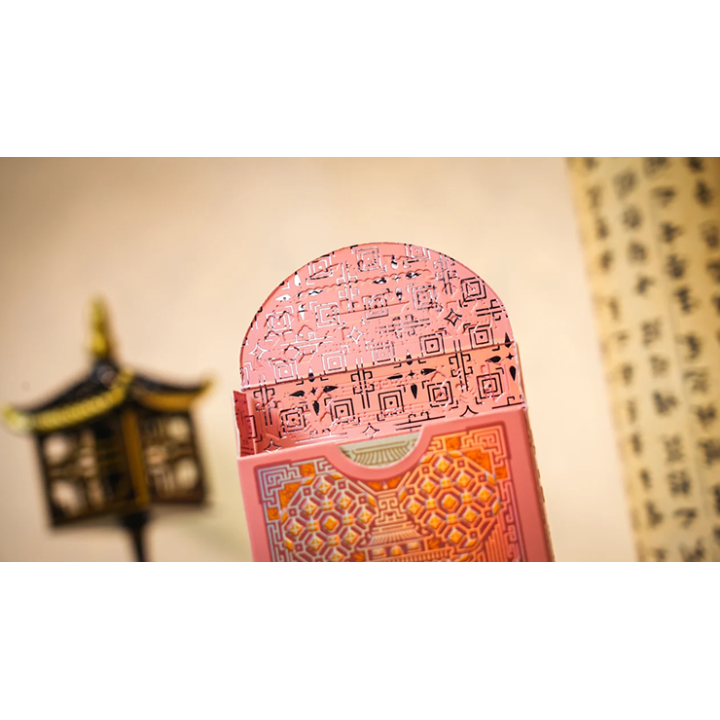 Ancient Relics Gem Playing Card by 52 Muse (Pink)