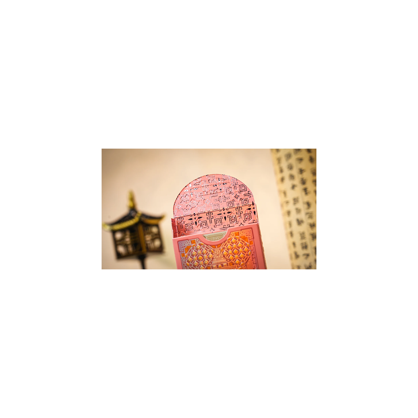 Ancient Relics Gem Playing Card by 52 Muse (Pink)