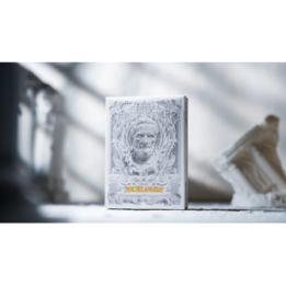 Alabaster Michelangelo Luxury Playing Cards by TCC Fashion