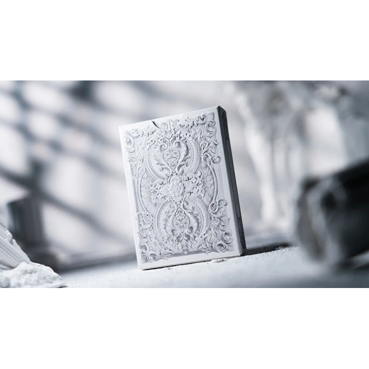 Alabaster Michelangelo Luxury Playing Cards by TCC Fashion