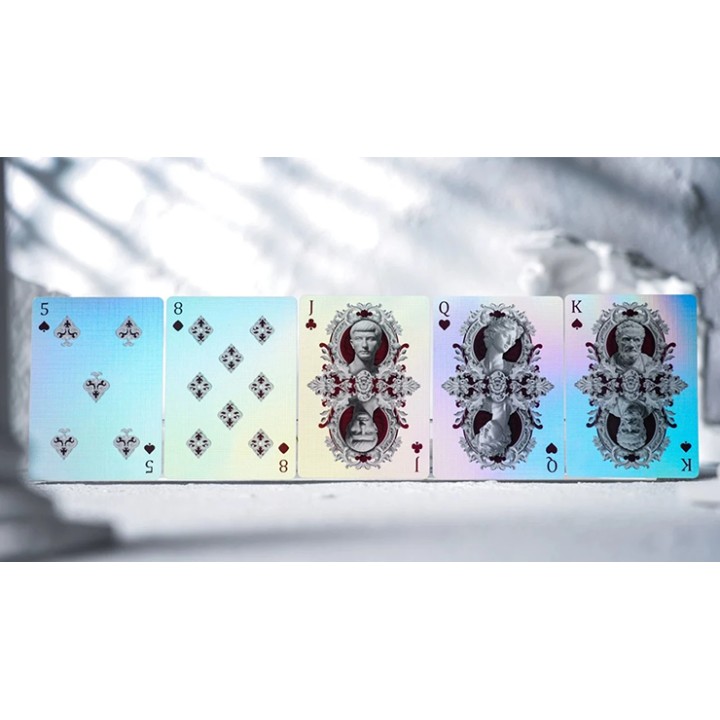 Alabaster Michelangelo HOLO Playing Cards by TCC Fashion