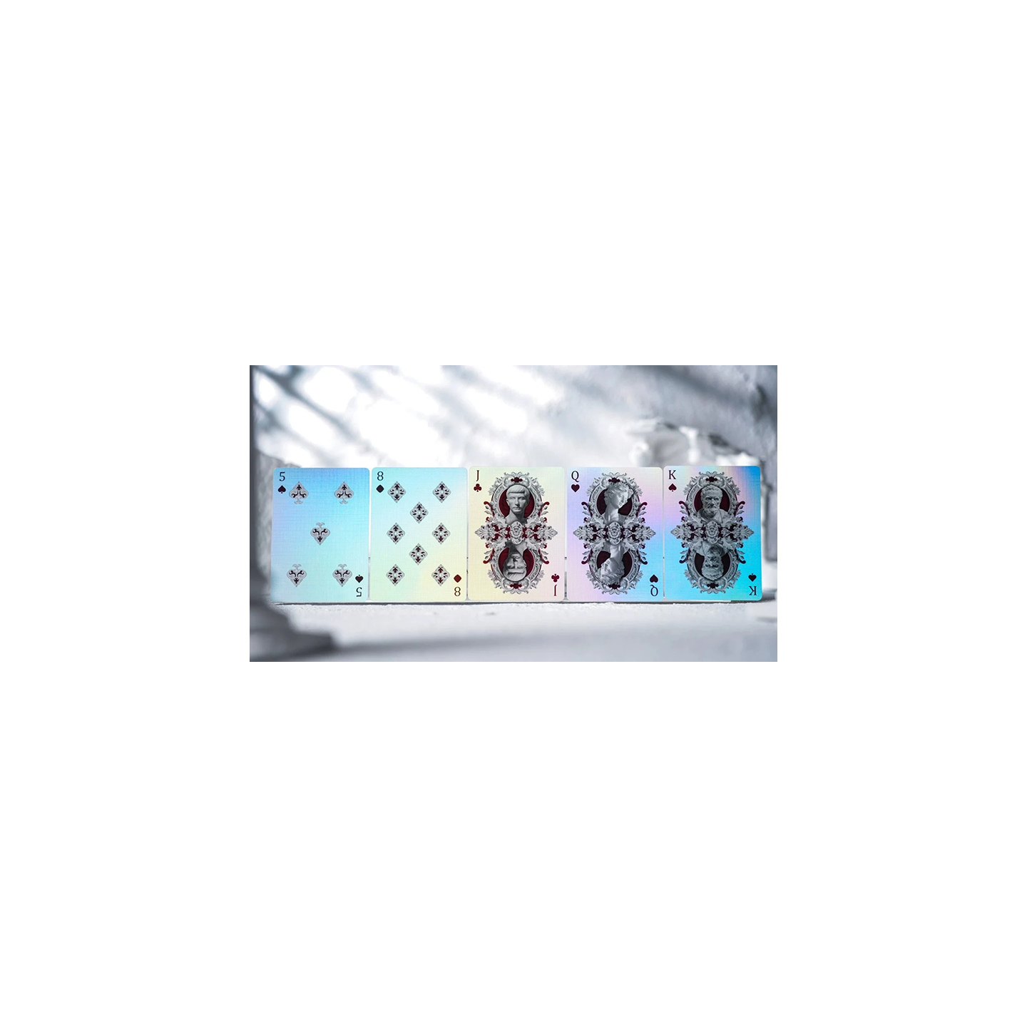 Alabaster Michelangelo HOLO Playing Cards by TCC Fashion