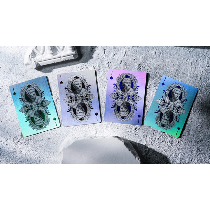 Alabaster Michelangelo HOLO Playing Cards by TCC Fashion