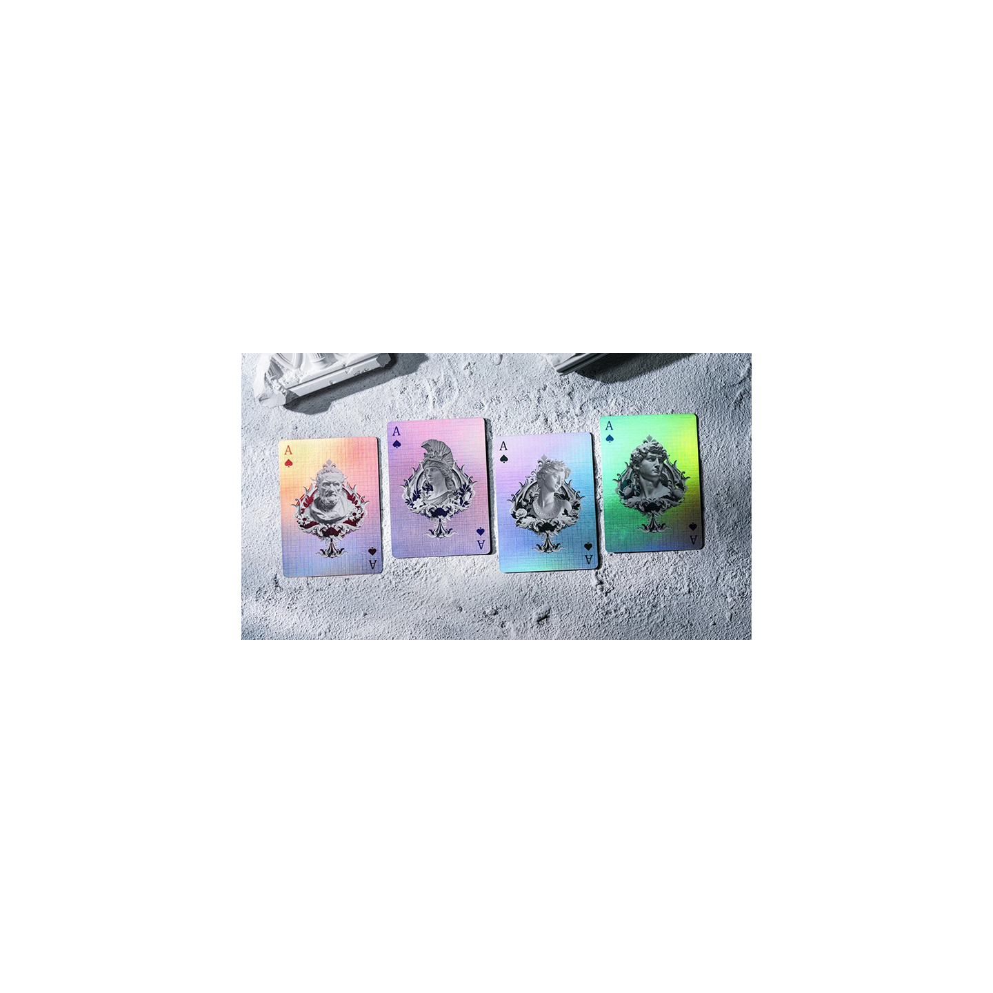 Alabaster David HOLO Playing Cards by TCC Fashion