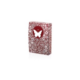 Butterfly Playing Cards Marked (Red) 3rd Edition by Ondrej Psenicka
