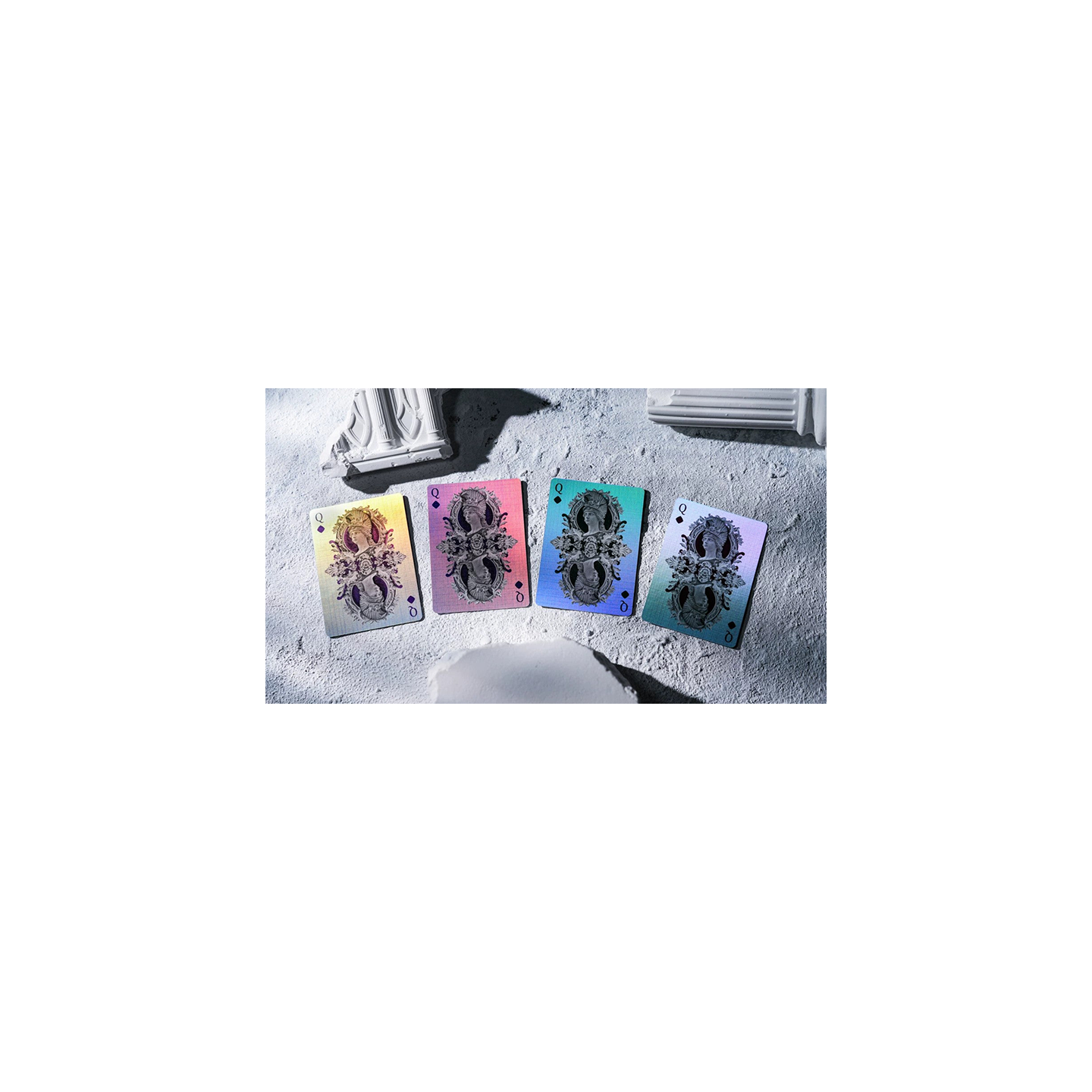Alabaster Athena HOLO Playing Cards by TCC Fashion